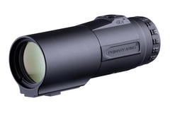 Primary Arms GLx 6X magnifier mounted on rifle for a compact setup.