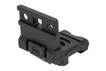 Primary Arms SLx magnifier spacers enabling 1.535 inch centerline alignment.