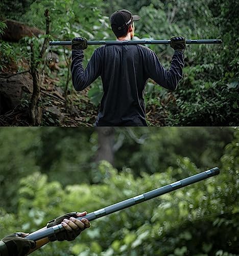 Prime Adventure 54.7-inch extended length supports steady trekking on trails.