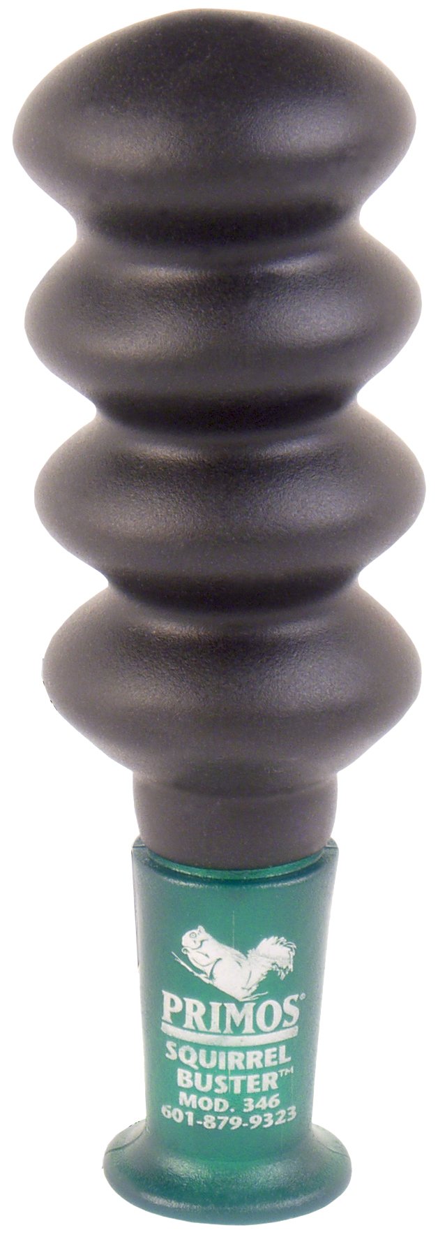 Front view of Primos Squirrel Buster Call Pack Green