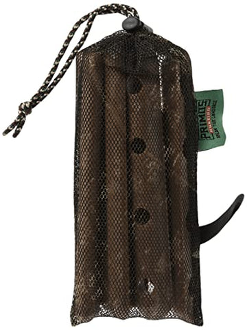 PRIMOS camonet bag demonstrates camouflage and adjustable capacity for easy transport