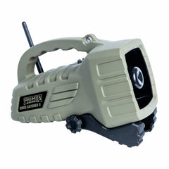 PRIMOS Dogg Catcher 2 sounds deck image highlights quick two-sound setup for versatile calling.
