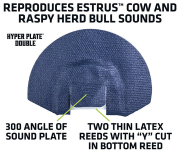 PRIMOS Elk Select 4 Call with Case hyper plate double showcases estrus calls and raspy bull tones