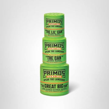 PRIMOS Great Big Can long-range bleat call for windy or open-field hunts.