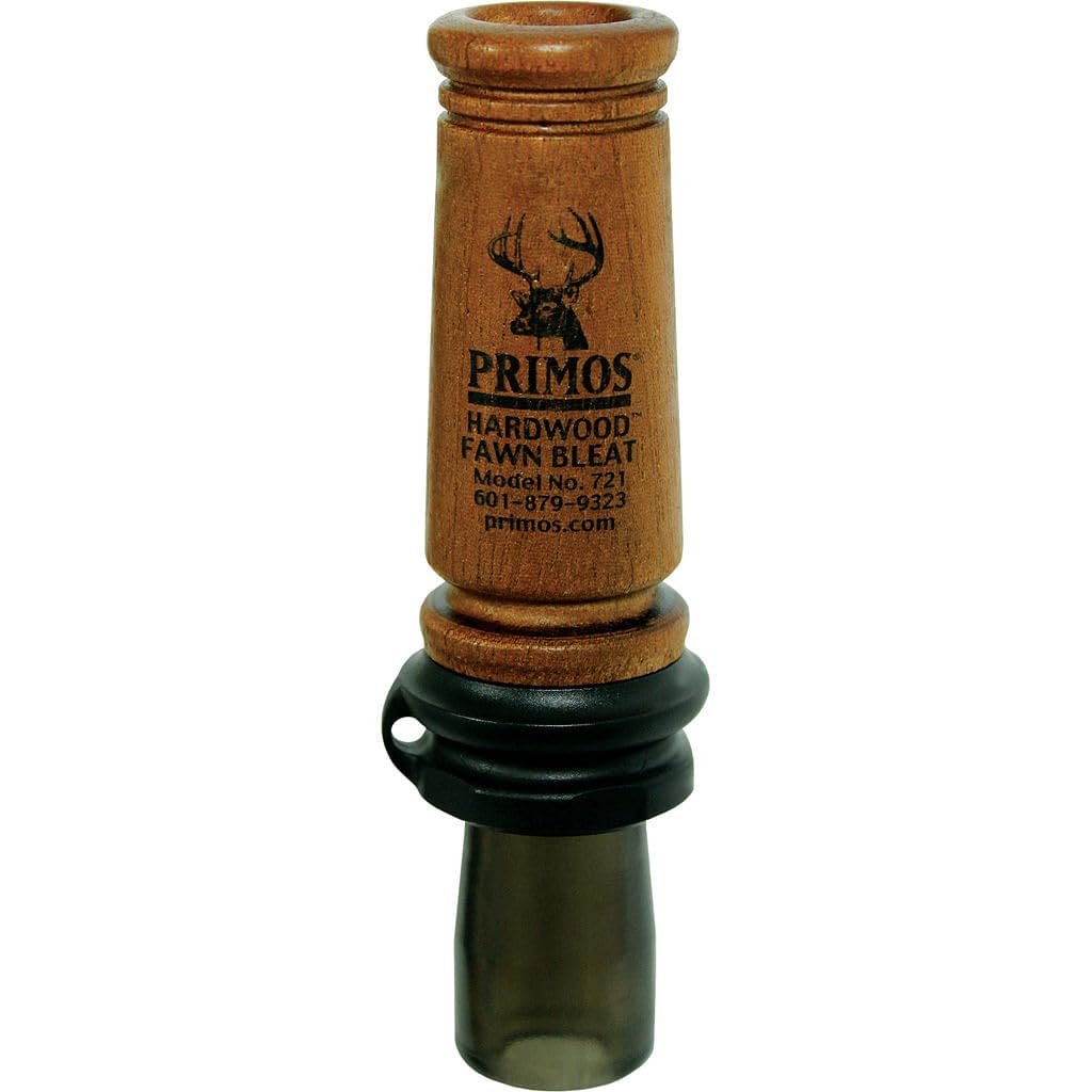 Primos Hardwood Fawn Bleat Call made from premium hardwood for authentic fawn sounds.
