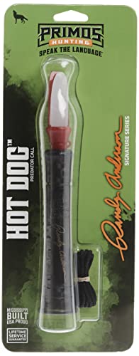 Detachable mouthpiece on PRIMOS Hot Dog enables distress calls.