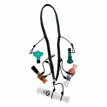 PRIMOS Hunting 69629 Call Lanyard in black keeps calls organized and within reach.