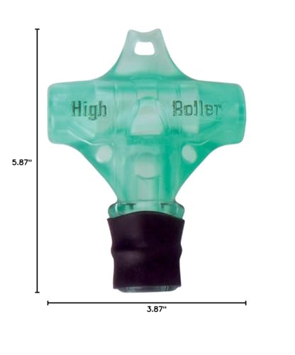High Roller duck call showing widgeon and teal whistle features