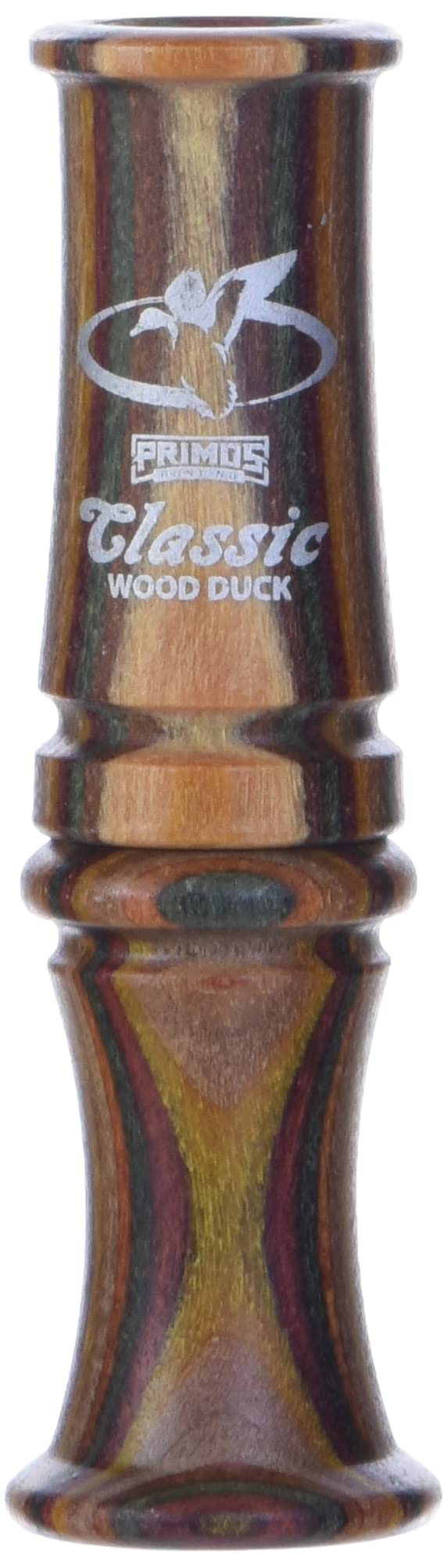 PRIMOS 882 Duck Call in classic wood close-up showing rich tones
