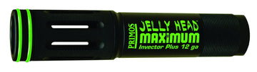 PRIMOS Jelly Head Mag Lure 12ga choke boosts pattern density and reduces recoil for turkey hunting.
