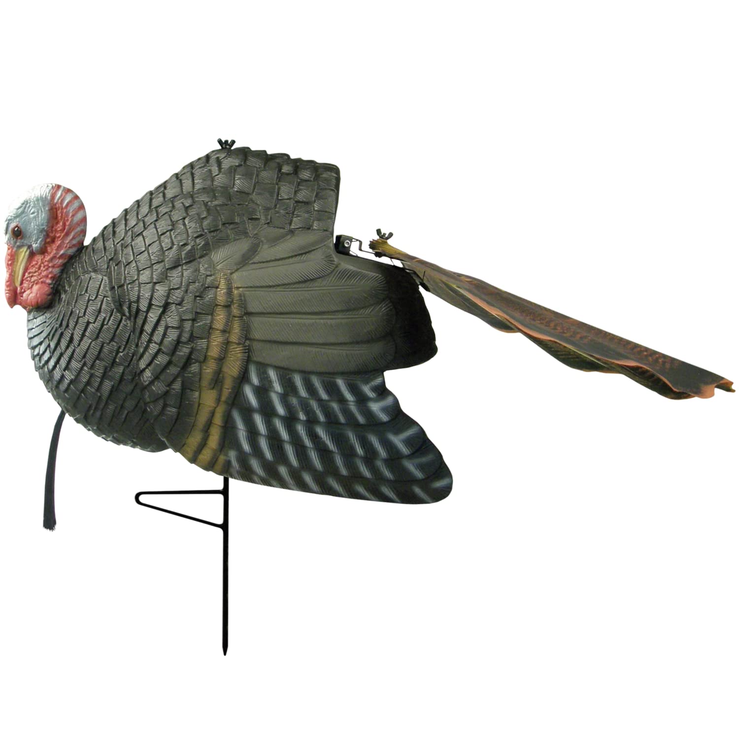 PRIMOS Killer B adjustable tail fan for quick pose changes in the field.