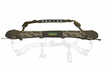Primos neoprene bow sling in Mossy Oak Bottomland for secure concealment
