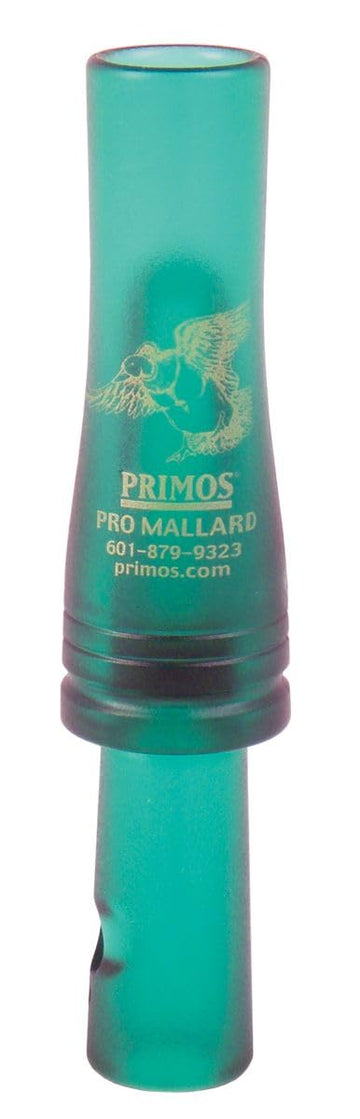 PRIMOS Pro Mallard Call side view highlights compact single-reed design for versatile calls