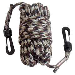 PRIMOS pull-up rope 30ft with two clasps enables durable training setups.