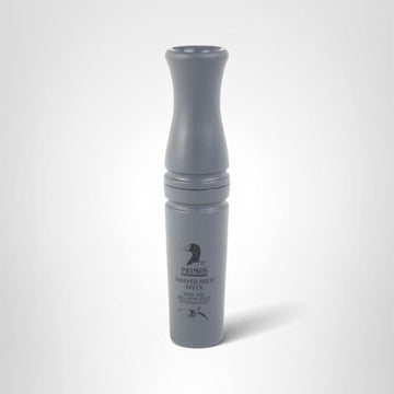 PRIMOS shaved reed speck goose call field use demonstrates high volume in open marsh settings