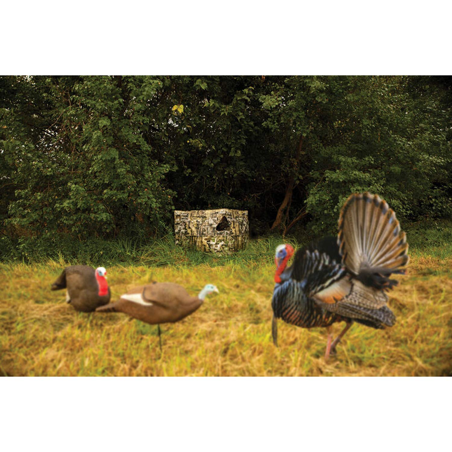 PRIMOS Stakeout Blind compact setup demonstrates lightweight concealment
