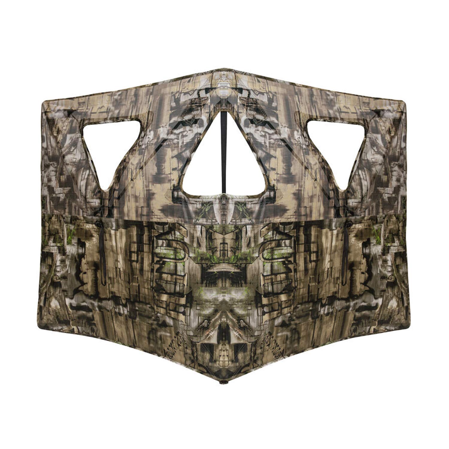 PRIMOS Stakeout Blind three shooting windows offer versatile lanes