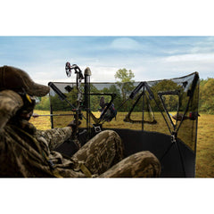 PRIMOS Blind with carry bag enables easy transport and deployment