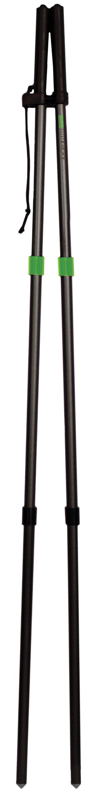 PRIMOS Steady-Stix Magnum bipod in black, sturdy support for kneeling or sitting shooting positions
