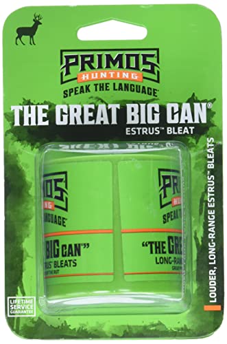 Primos Great Big Can Doe Bleat side view showing one-handed operation