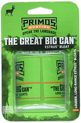 Primos Great Big Can Doe Bleat side view showing one-handed operation
