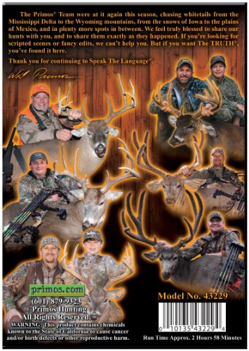 PRIMOS The Truth 22 Big Bucks DVD inside footage—unfiltered hunt moments for study and enjoyment.