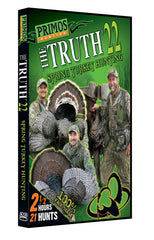PRIMOS The Truth 22 Spring Turkey Hunting DVD cover highlighting spring hunting action