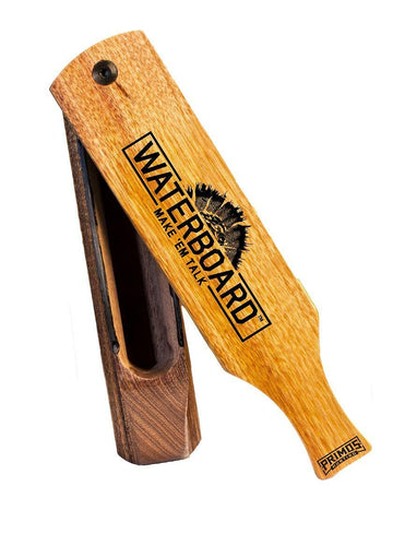 PRIMOS Waterboard canary paddle highlighting crisp, responsive calls in wet conditions.