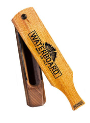 PRIMOS Waterboard canary paddle highlighting crisp, responsive calls in wet conditions.