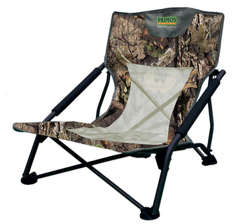 PRIMOS Wing Man Turkey Chair folded compactly for easy transport