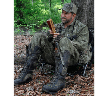 PRIMOS Wing Man Turkey Chair in field offering high back support and ventilation