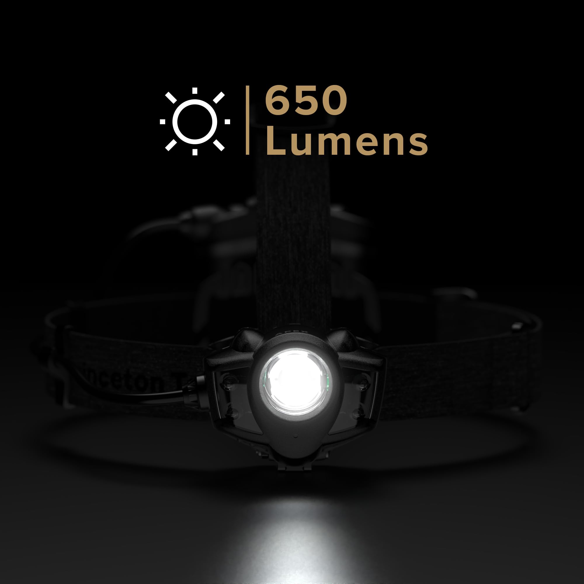 Apex headlamp demonstrating spot and flood beam modes for tasks