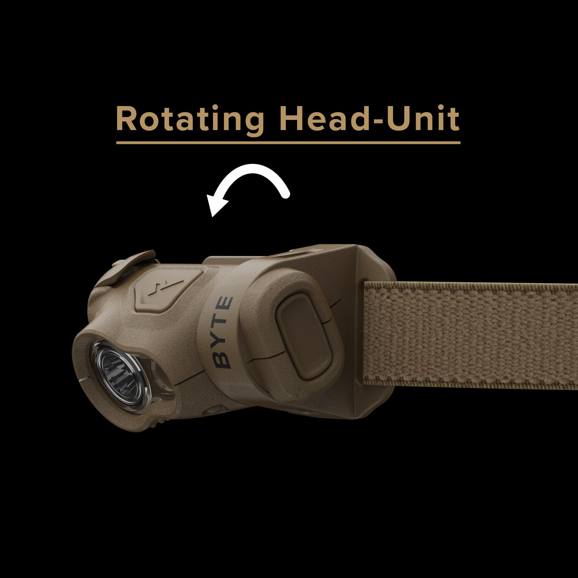 Adjustable strap on Byte Tactical ensures a secure hands-free fit.
