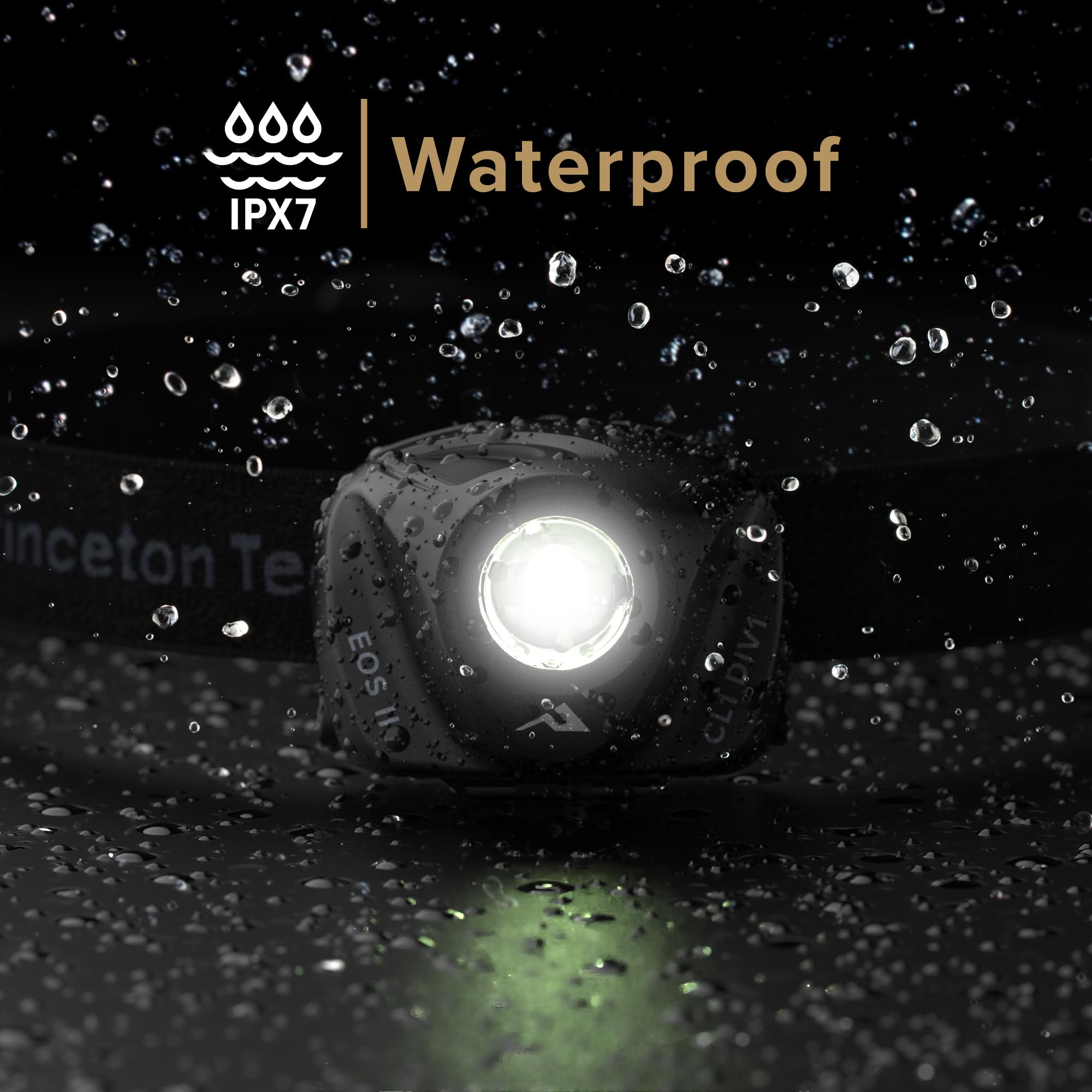 Princeton Tec EOS II offers up to 100 hours of burn time on AAA batteries.