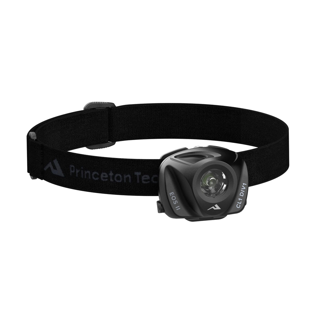 Princeton Tec EOS II is IPX7 waterproof for use in wet environments.