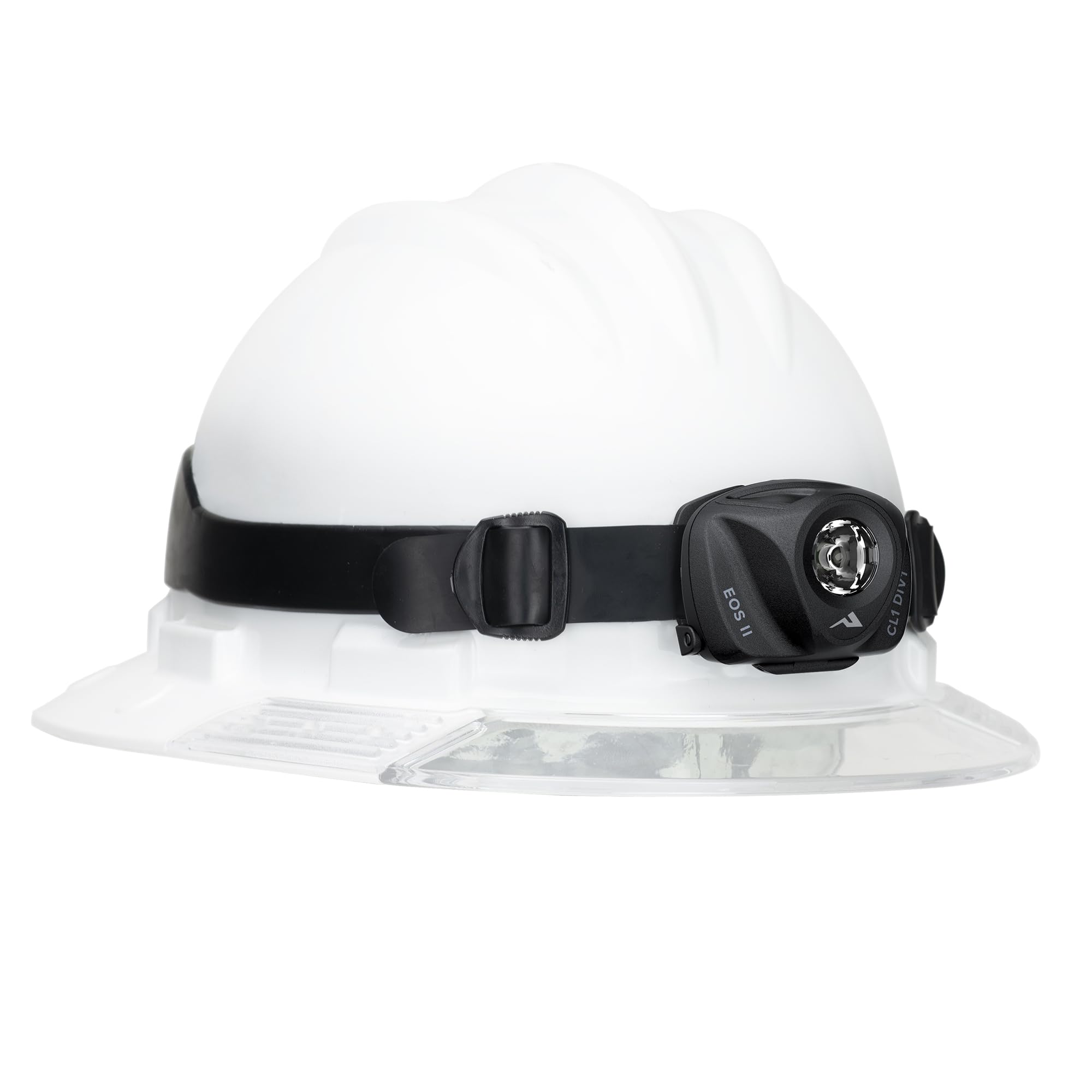 Princeton Tec EOS II headlamp with focused narrow beam for distant visibility.