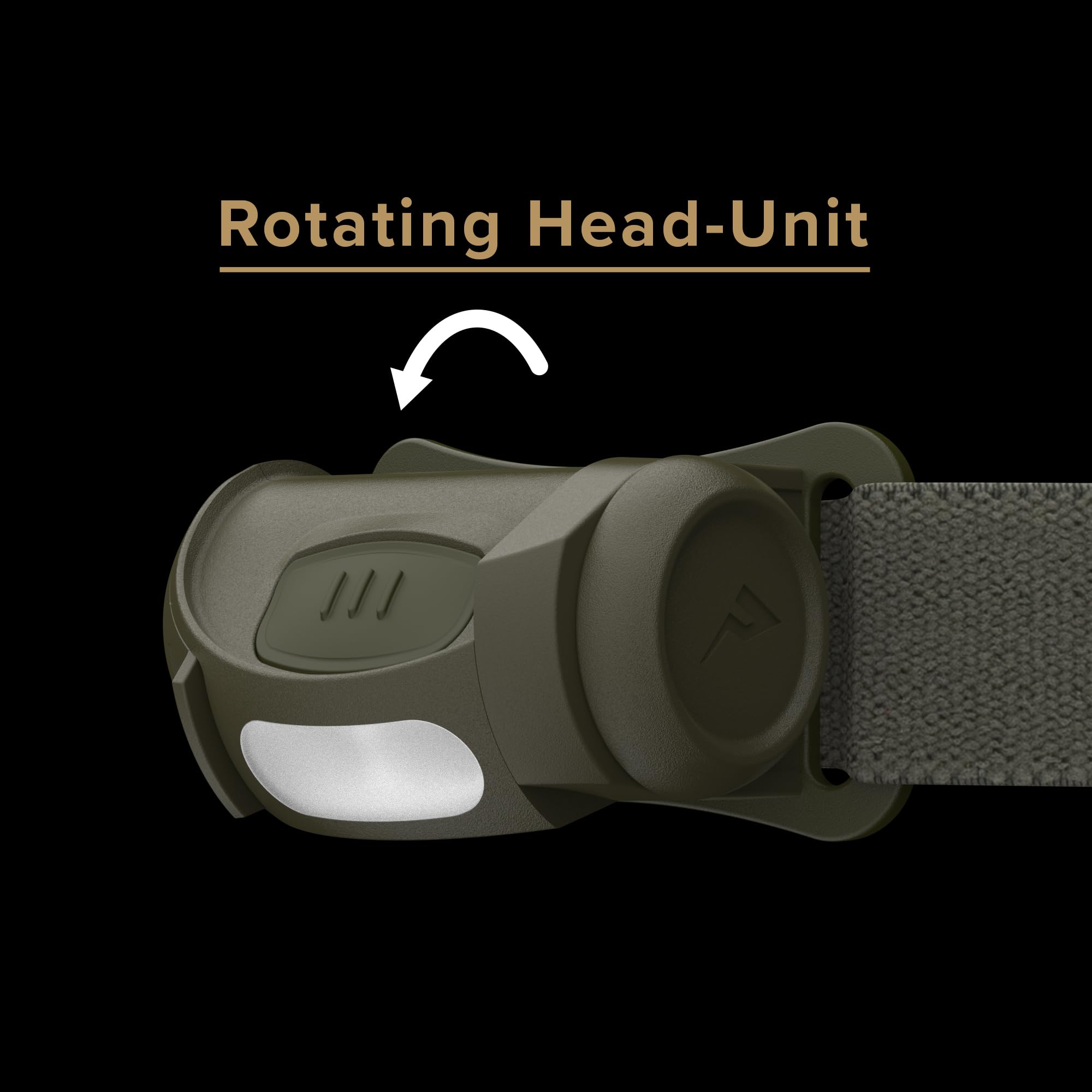 Princeton Tec Fred headlamp 41-hour burn time on AAA batteries