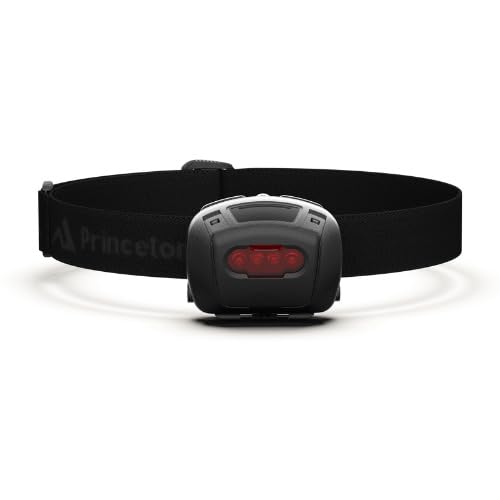 Princeton Tec Quad4 IPX7 waterproof headlamp ready for wet conditions.