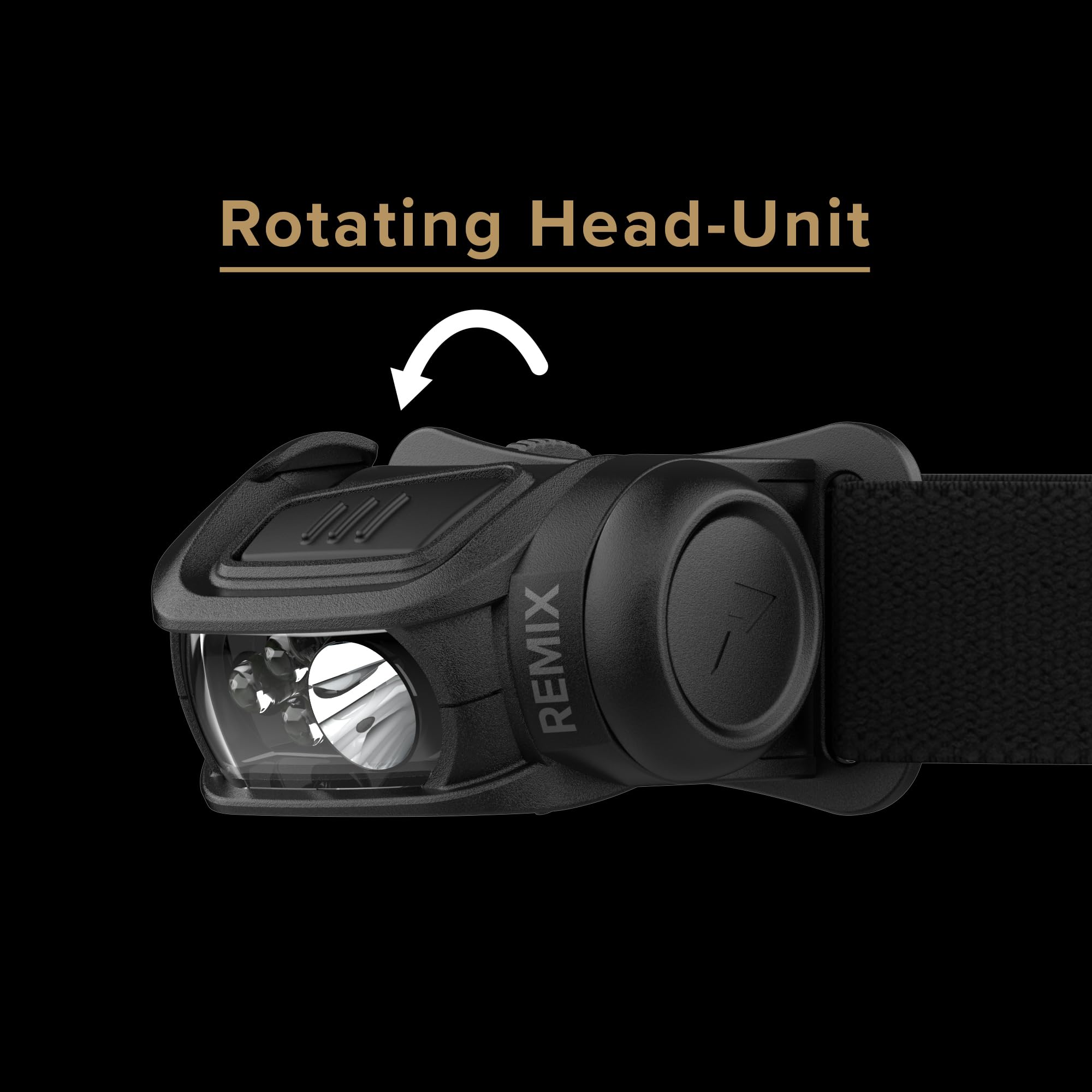 Princeton Tec Remix asymmetrical bracket enables easy light direction