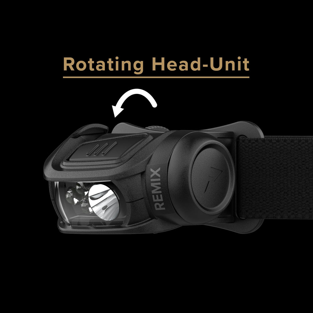 Princeton Tec Remix asymmetrical bracket enables easy light direction