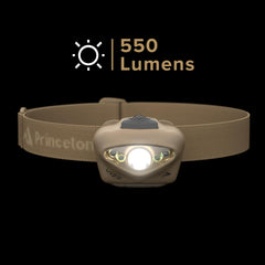 Princeton Tec VIZZ 550 RGB red light supports stealth operations and night vision-friendly signaling.
