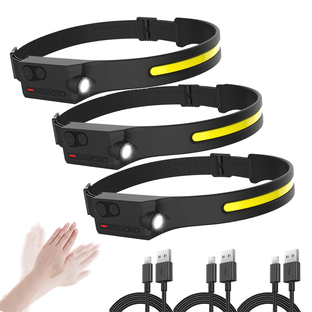 Pristar LED headlamp wide-beam lights your path with broad coverage.