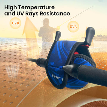 Snug fit for low-profile reels including 50/100/200 series