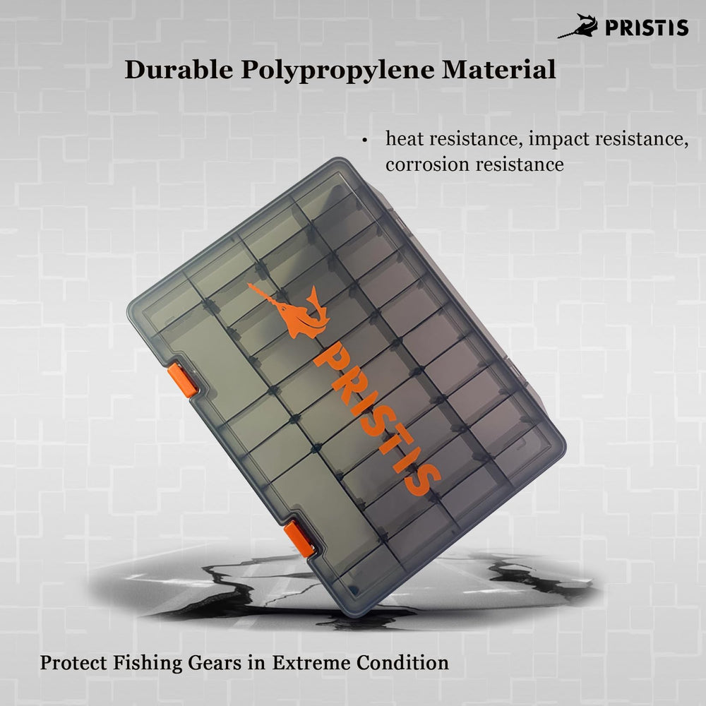 Pristis tackle trays clear visibility enables fast item identification.