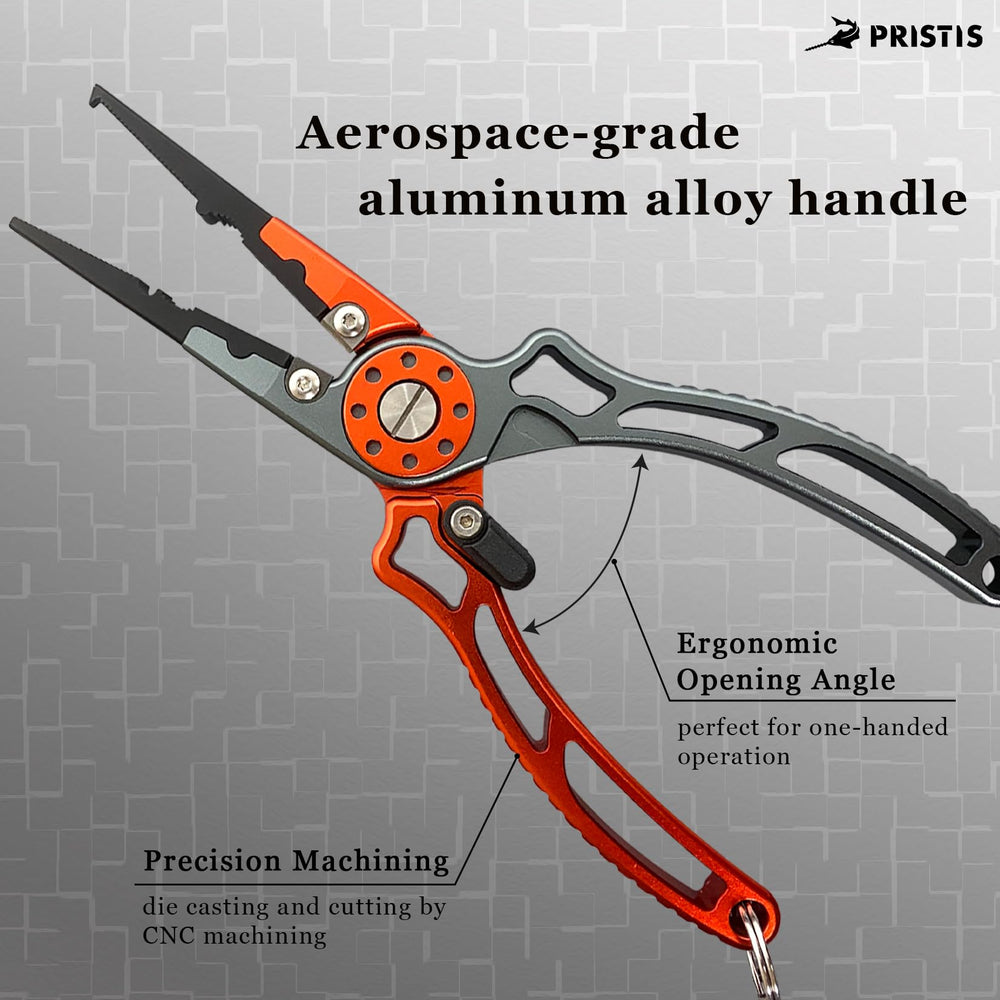 Aluminum handle and CNC precision cut design