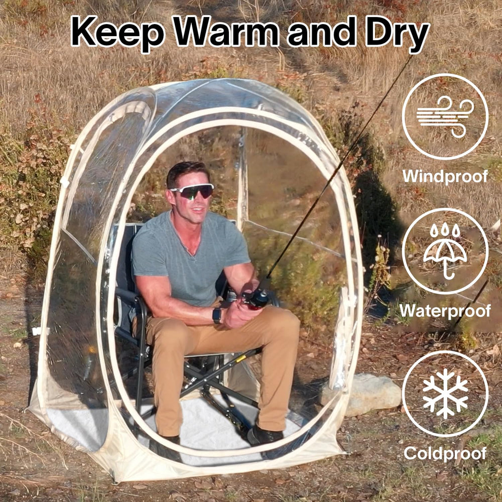 PrivatePod EighteenTek Pod ventilation detail highlights breathable design.
