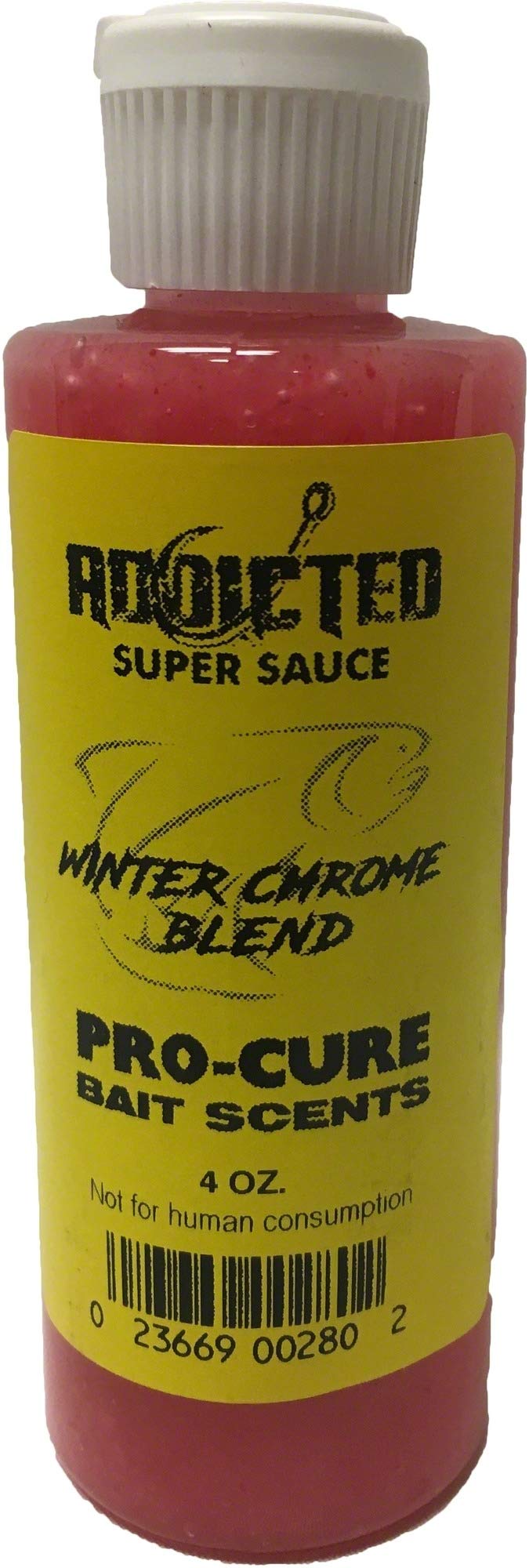 Pro-Cure Addicted Super Sauce bottle pour for stronger scent trails that attract steelhead