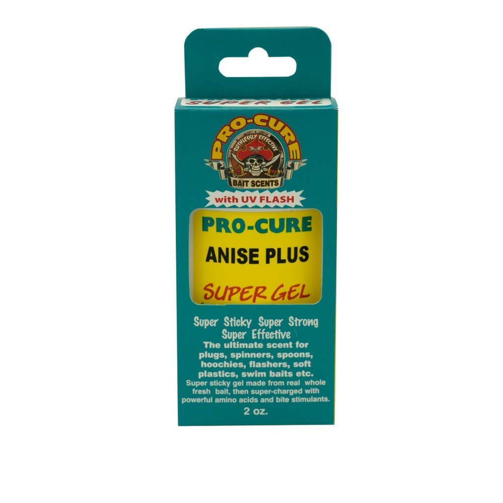 Pro-Cure Anise Plus Super Gel 2oz bottle for extended scent and easy application