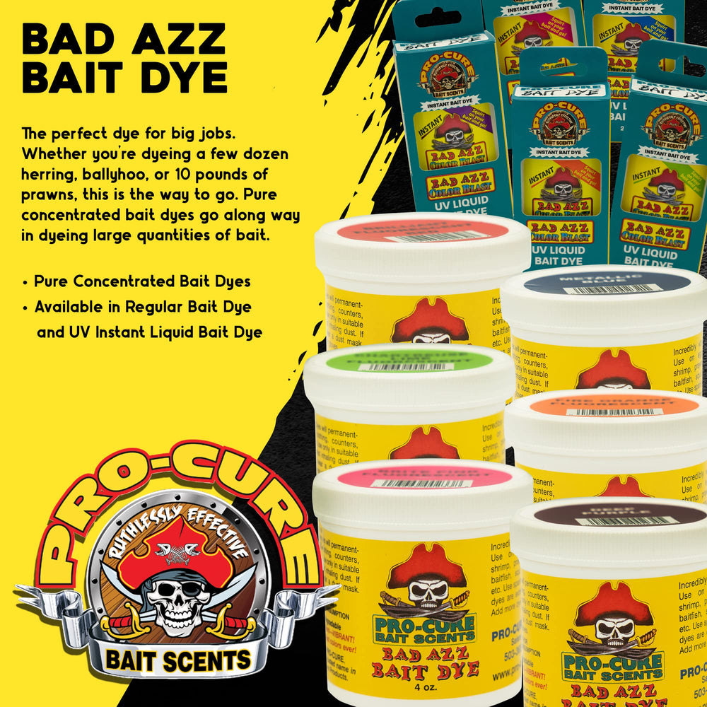 Powder dye texture for Bad Azz Brilliant Red Fluorescent