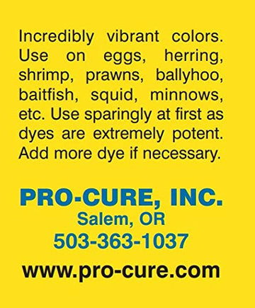 Metallic blue Pro-Cure Bad Azz color on prawns for vivid finish.